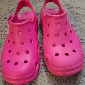 Crocs Pink Junior Girl's